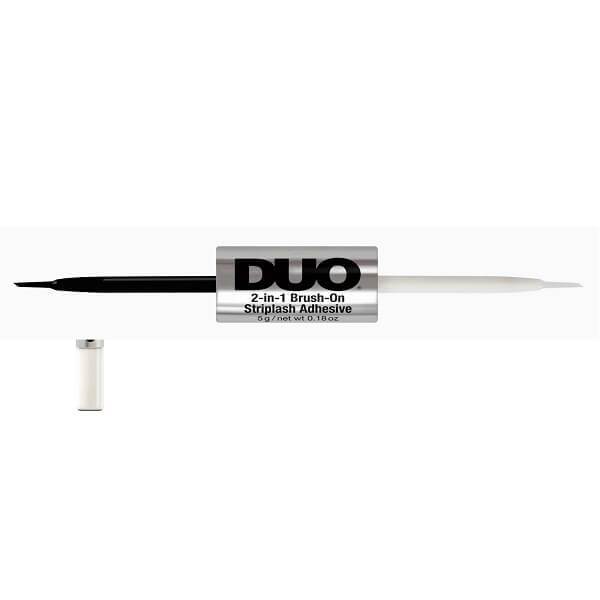 DUO 2-In-1 Brush-On Strip Lash Adhesive Dark & Clear 2