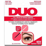 DUO 2-In-1 Brush-On Strip Lash Adhesive Dark & Clear