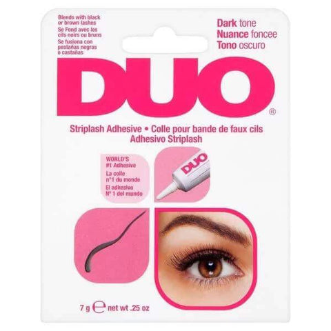 DUO 2-In-1 Brush-On Strip Lash Adhesive (Dark & Clear)