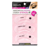 Perfect Eyebrow Stencil Kit - Absolute New York - Eyebrow Stencil