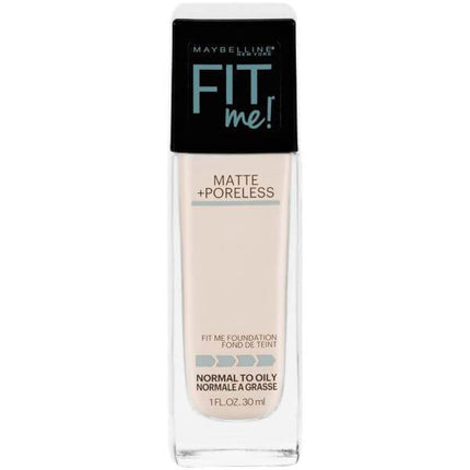 Fit Me Matte Poreless Liquid Foundation By Maybelline