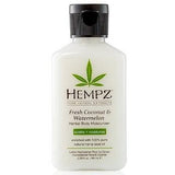 hempz mini coconut & watermelon herbal moisturizer - hempz - body moisturizer