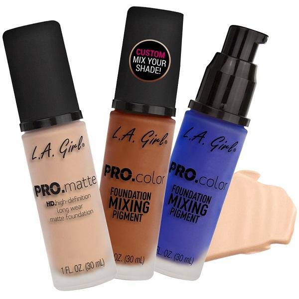 L.A. Girl Pro Color Foundation Mixing Pigment ingredients (Explained)