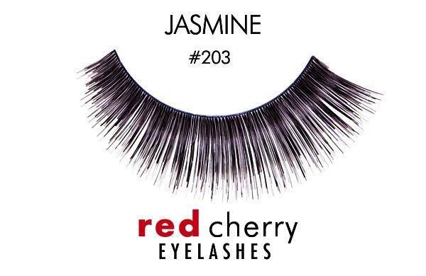 203 - jasmine - red cherry lashes - lashes