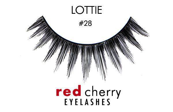 28 - lottie - red cherry lashes - lashes