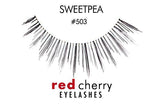 503 - sweetpea - red cherry lashes - lashes