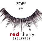 74 - zoey - red cherry lashes - lashes
