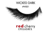 w001 - wicked dark - red cherry lashes - lashes