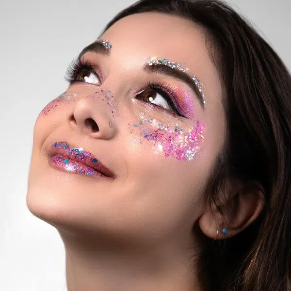 Princess with Bling & Glitter Gloss Party with Face Paint and Hair Coloring  $250