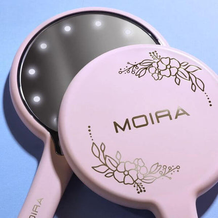 Moira Led Lighted Hand Held Mirror 1