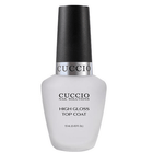 high gloss top coat - cuccio - nail polish