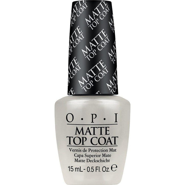 matte top coat - opi - nail polish