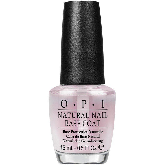natural nail base coat - opi - nail polish