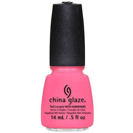 neon and on and on - china glaze - nail polish