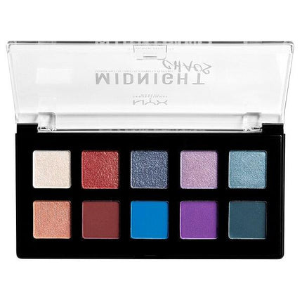 NYX Midnight Chaos Shadow Palette 