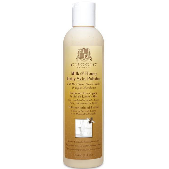 milk and honey daily skin polisher - cuccio - skincare & body
