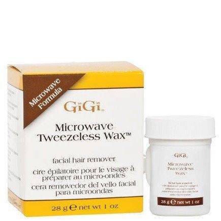 tweezeless wax microwave formula - gigi - skincare & body