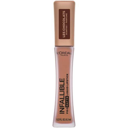 L'Oréal Paris Infallible Pro Matte Les Chocolats Scented Liquid Lipstick - HB Beauty Bar