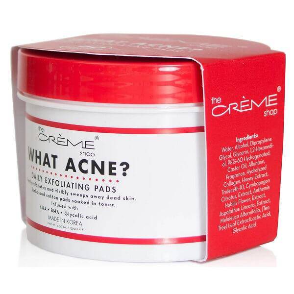 The Creme Shop What Acne? - Daily Exfoliating Pads